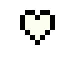 [01bcc3] corazon pixel vacio