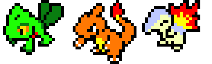 [9664c4] Pokemon Pixel Art