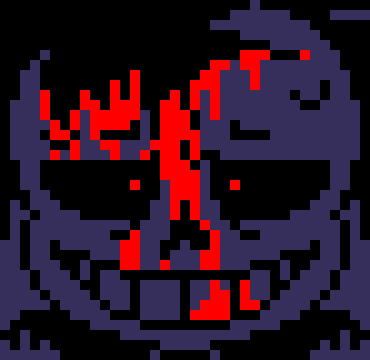 [7ce906] *(Demented smiles.) -HorrorTale Sans