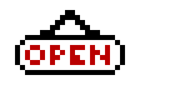 [da8896] OPEN Sign