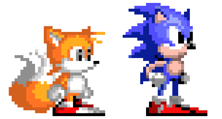 sonic and tails