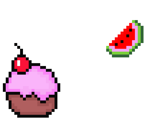 [62d69d] cupcake and melon