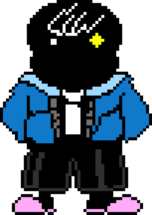 [9664c4] Undertale Black Anti-Sans