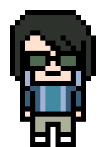 [87e0e9] danganronpa pixel sprite base