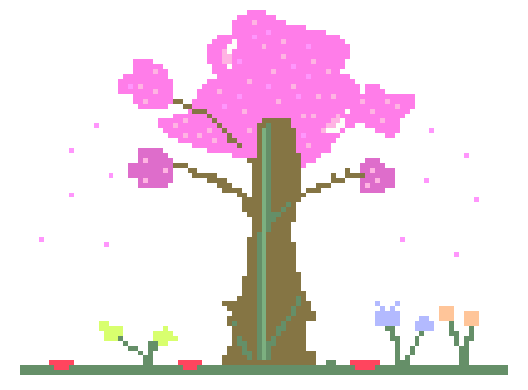 [f2440c] Cherry Blossom Tree