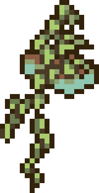 [9b9cad] Plant Pixel Art