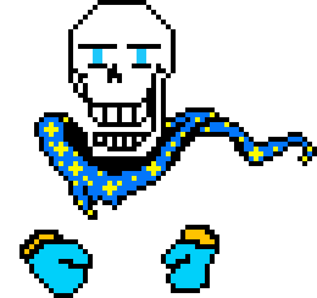 DustSwapswap Phantom Papyrus Sprite