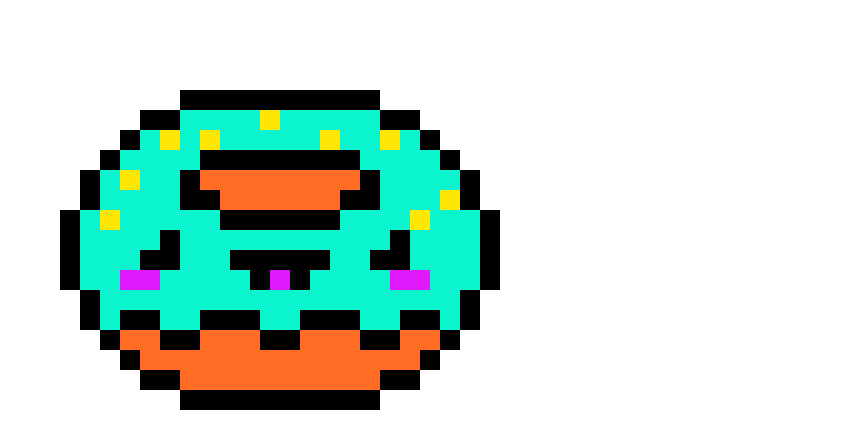 [9664c4] cute donut
