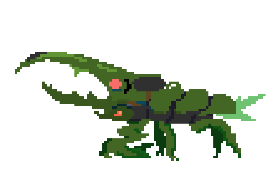 [9664c4] Shiny Stagrab - Haxorus form