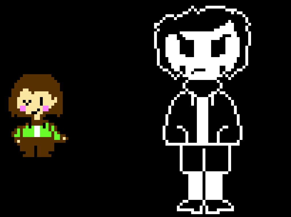 [9664c4] Storyshift chara sprite (By Vlochem)