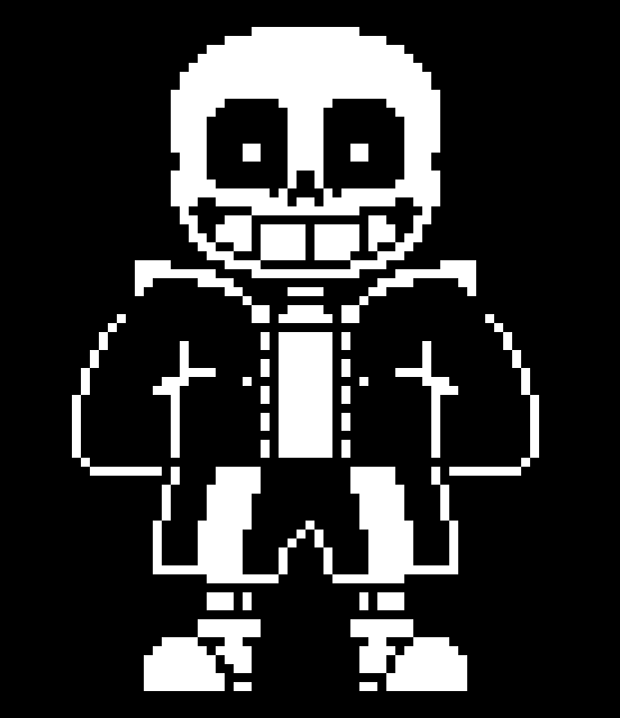 My Battle Sans with background