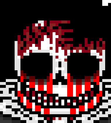[9bf609] 1 time Madness stabbed out both Terror's Eyes, but can still see due to his integrity, when Terror runs out of perseverance and determination he uses integrity as a back up