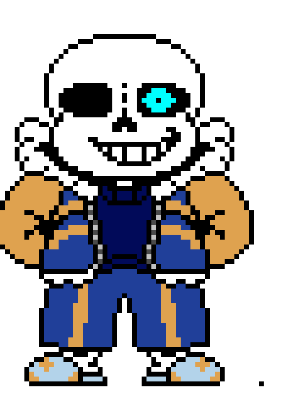 Outertale Sans Sprite.