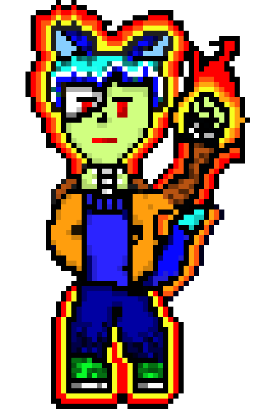 yeah, on sprite 3... see my tail is on fire