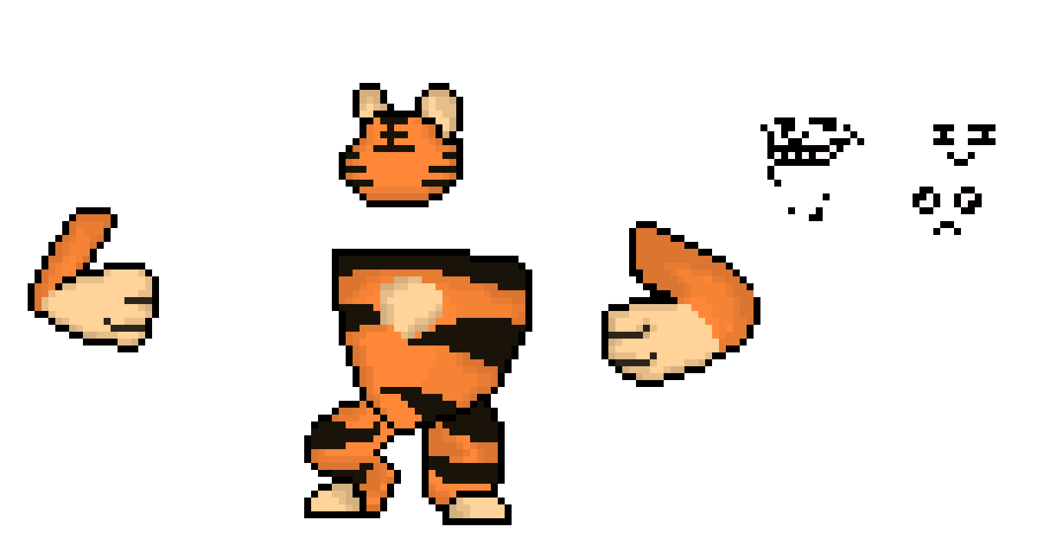 [9664c4] Rawr-ance Tig-purr