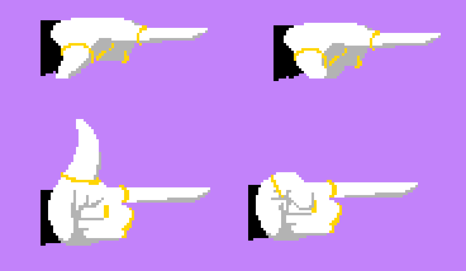 Some more gestures, and cleaned up unnecessary space