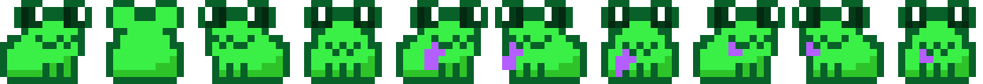 [d47d82] Frog Direction Sprites