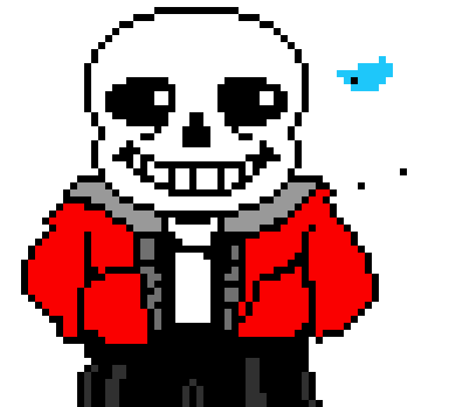 [b9de0d] fell sans also has a tired  or angry expresssion, he swears more that canon sans does, he has a temper, he likes mustard instead of ketchup, and i could go ON, and ON, about how hes more then just a recolor.