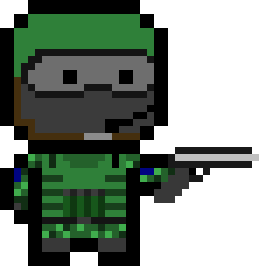 [9664c4] Player with Pistol Walking 1