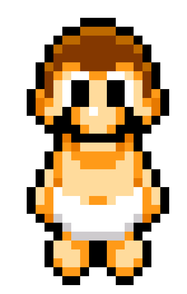 [9664c4] Mario in a towel