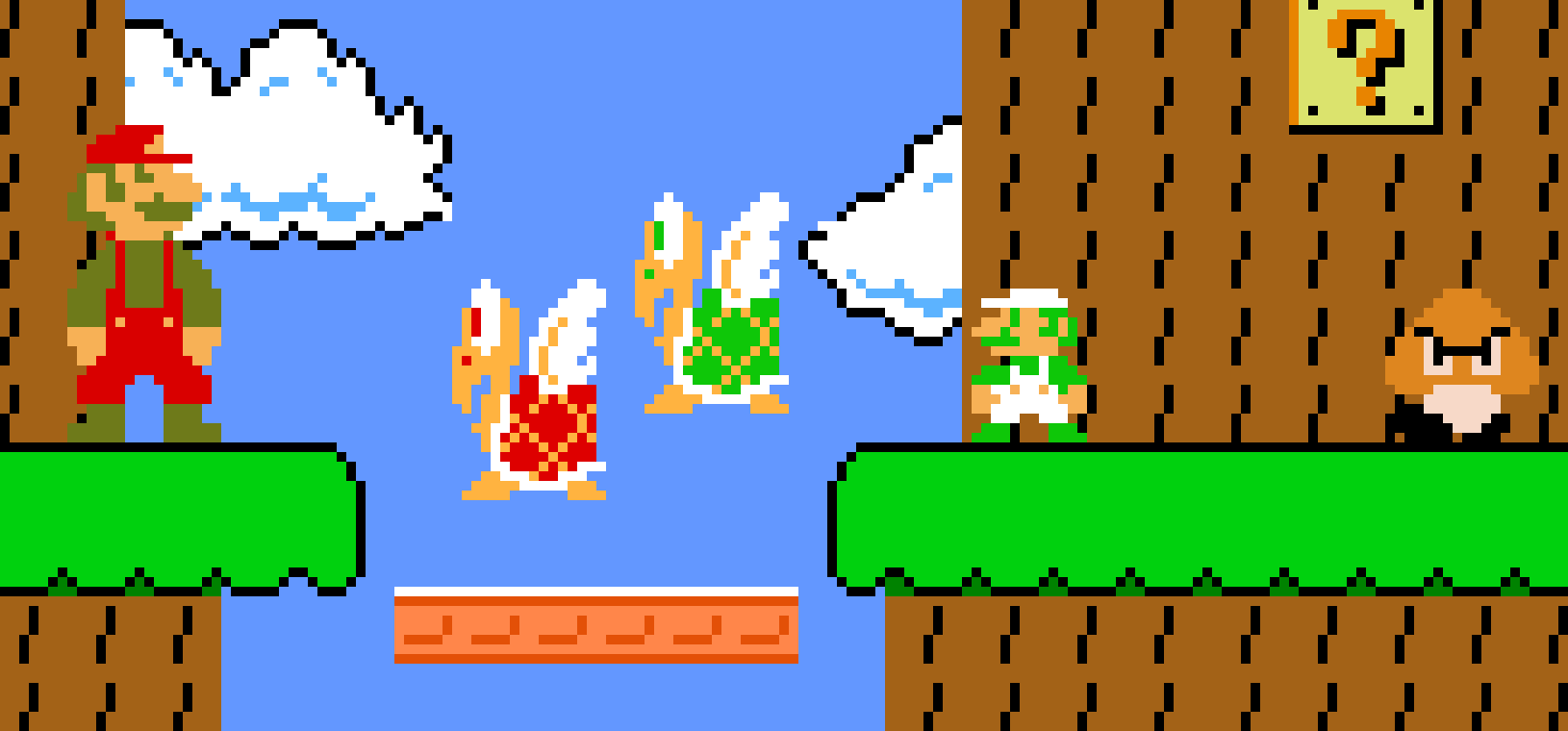 Mario Bros Trees