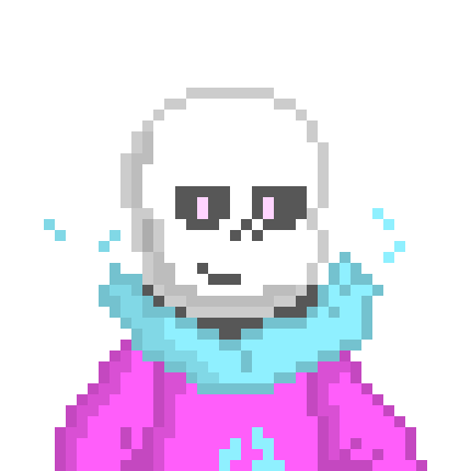 [2d73ea] *Insert Unlust walking over to sans* "Heya."