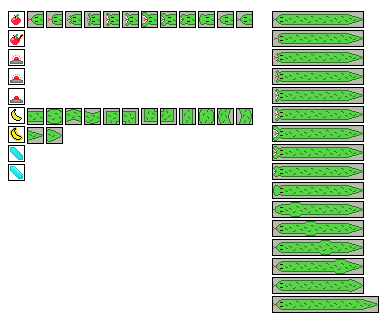 [e9c31f] Apple and Snake Sprites
