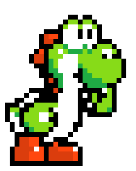 Yoshi Pixel Art