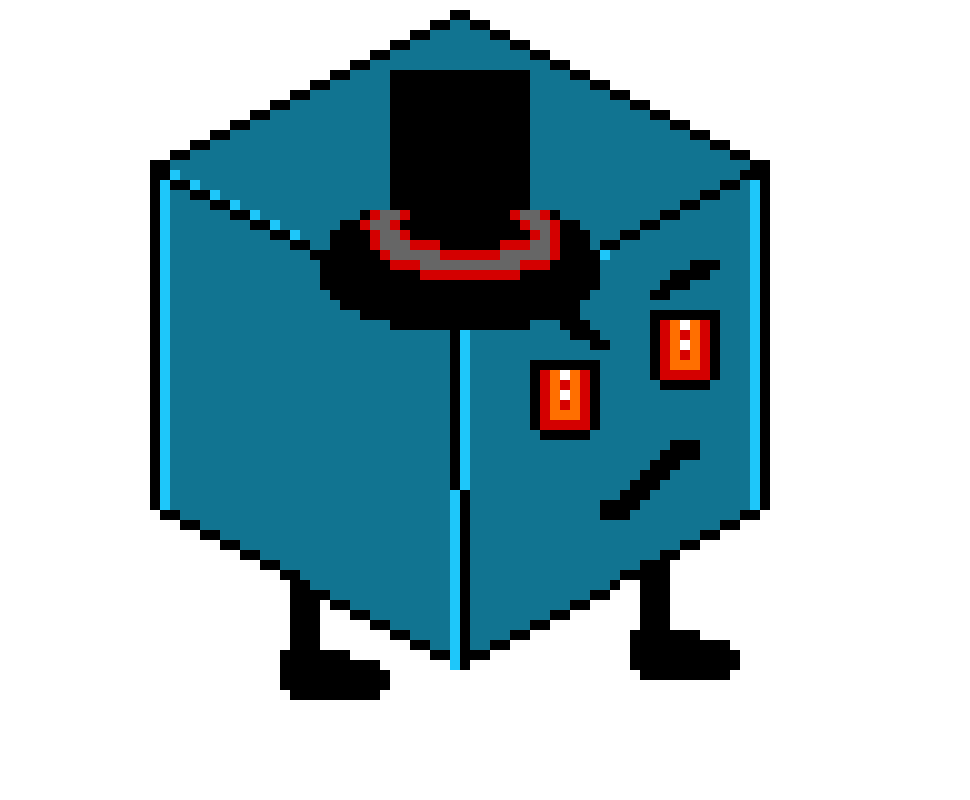 [7e9f11] angry cube