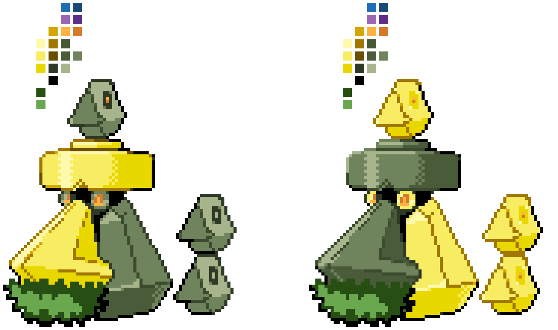 [692fd0] Regional Giorian Probopass Recolor & Shiny V2