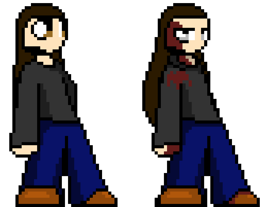 [e22b6a] (( Kinda reminds me of those old link sprites. )) [ Hello new guy. ]
