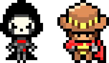 [9664c4] OverwatchReaperMcCreePixelArt