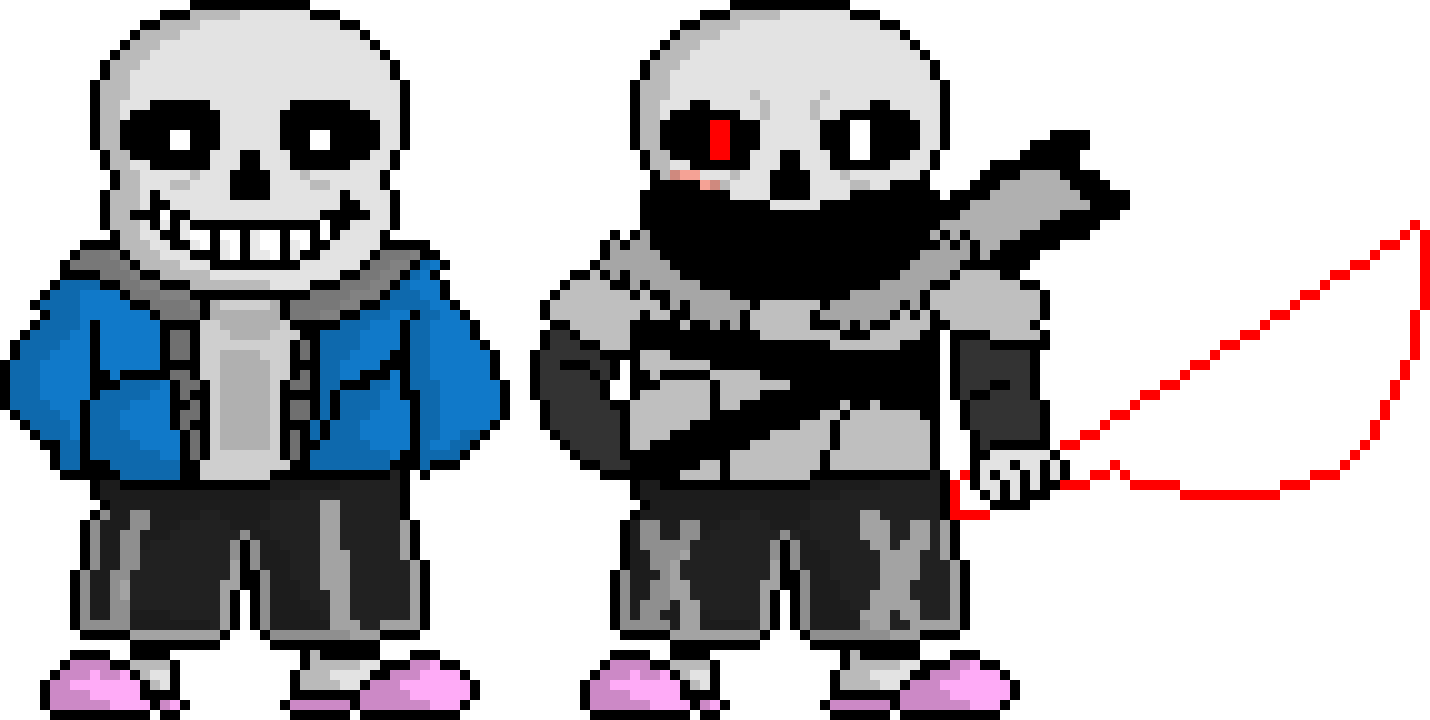 [9664c4] UnderTale & UnderVerse / Cross Sans