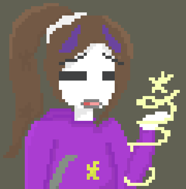 [6a7b6a] *The area starts emitting a powerful, light, aura around her*   -Astral