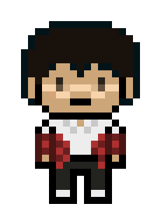 danganronpa pixel sprite base