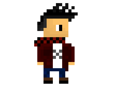[9664c4] pixel man