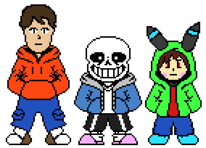 [4c05cf] Bad Time Trio kimo sans keileo