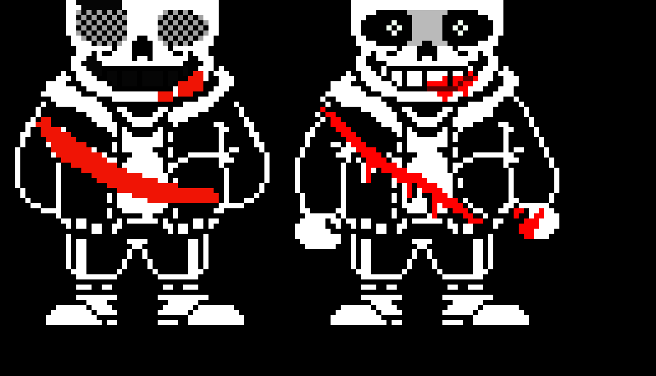 [9da9bf]  last breath Sans phase 3 and 2 Sprite
