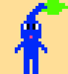 [c6635b] simple blue pikmin