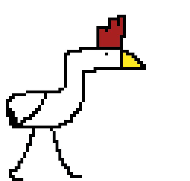 [e83205] chicken walking animation