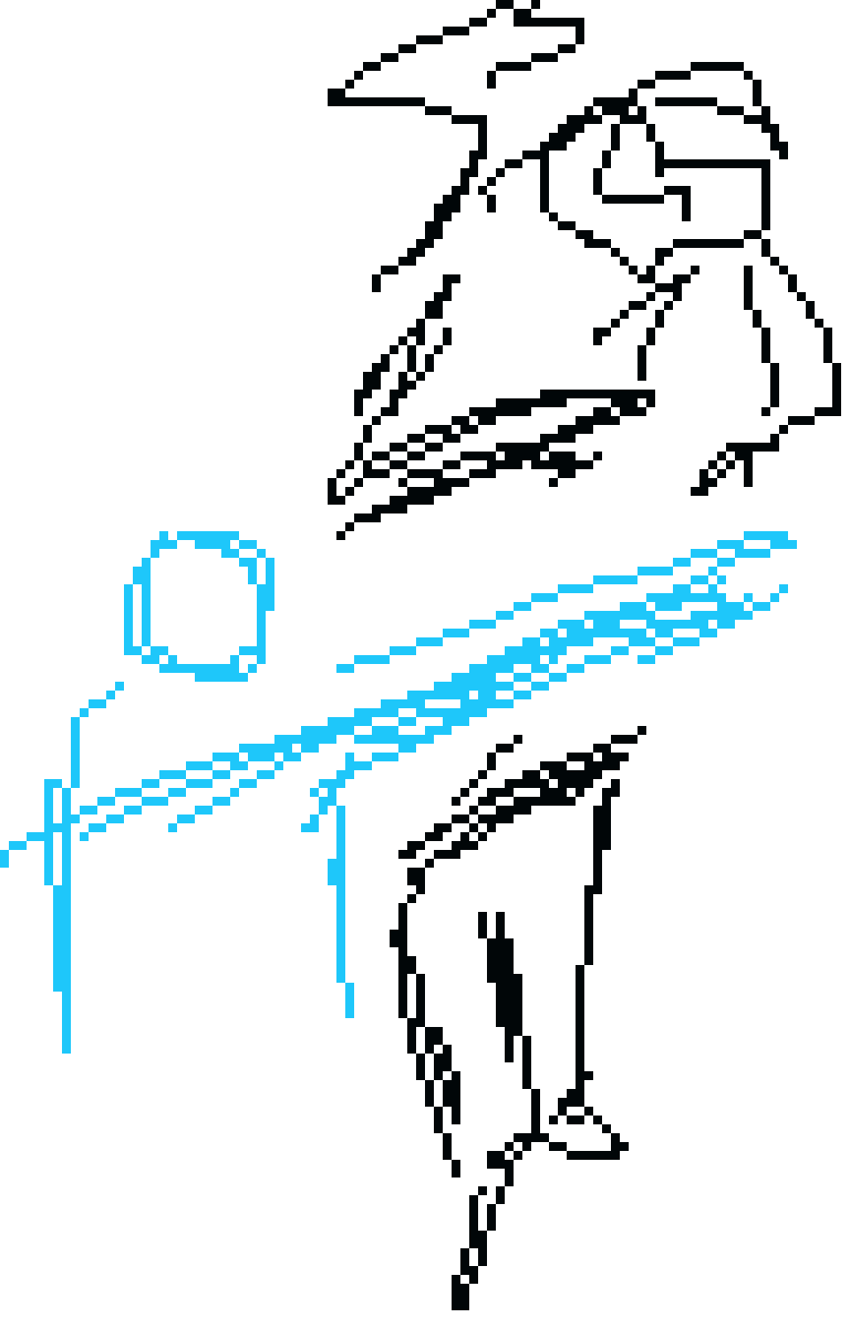 [06e1e3] This implies johns eyes arent eye sockets with glowing floating pupils but instead black balls   