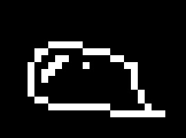 [0afb62] -the puddle became a moving blob and it headed for Jataro and him-