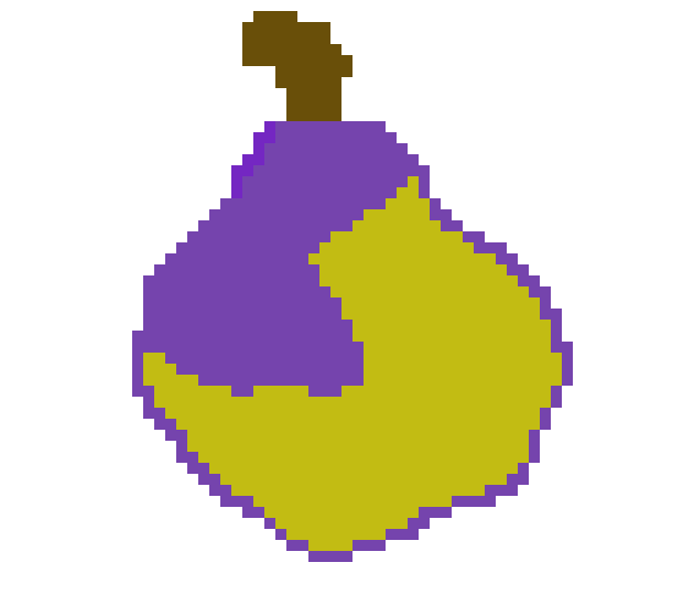 [6492ac] enchanted golden pear
