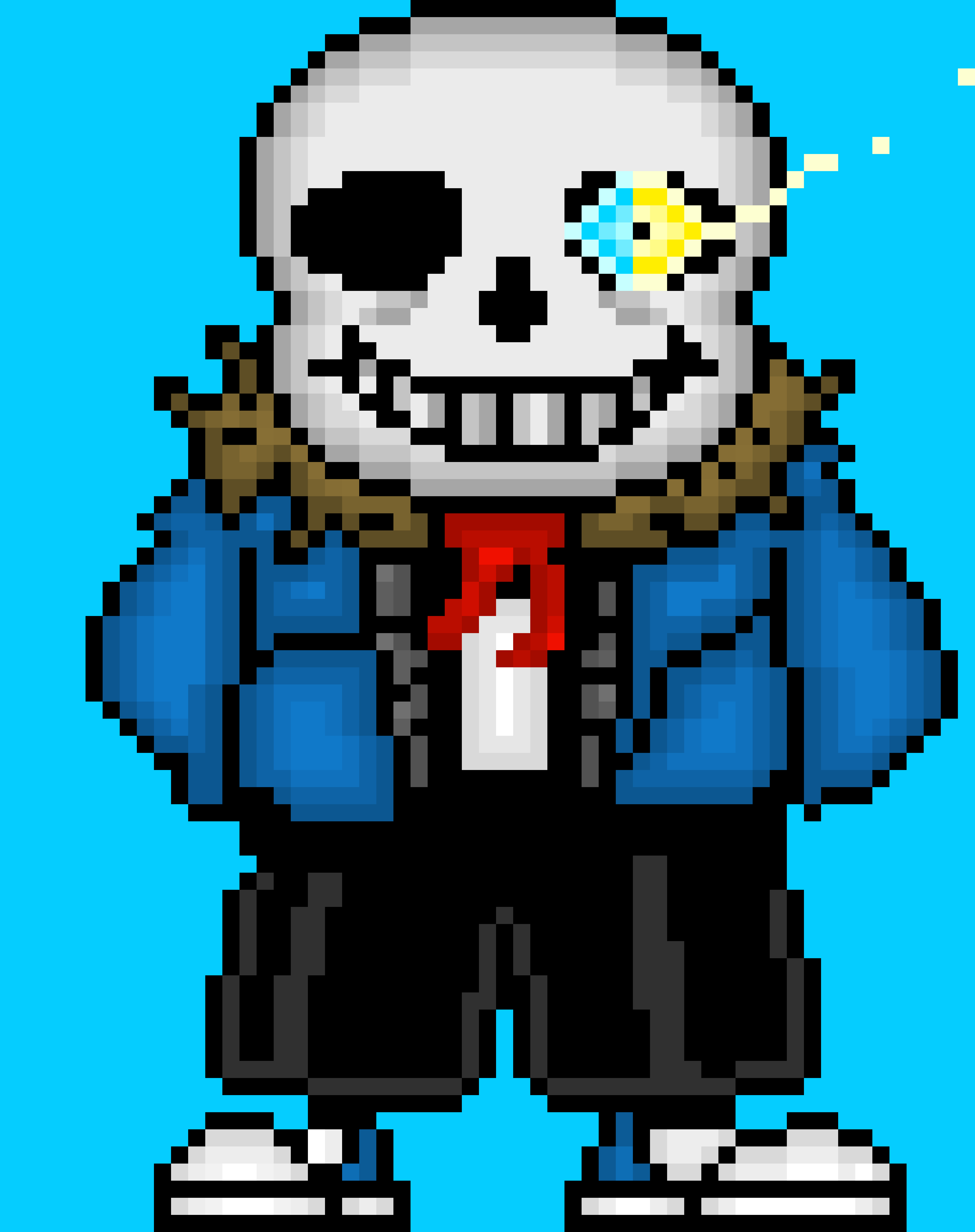 Sans (sprite HD, bad time.)