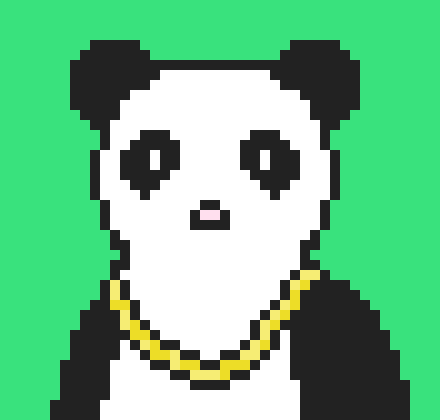 [d1c70e] Solana Pixel Pandas 1