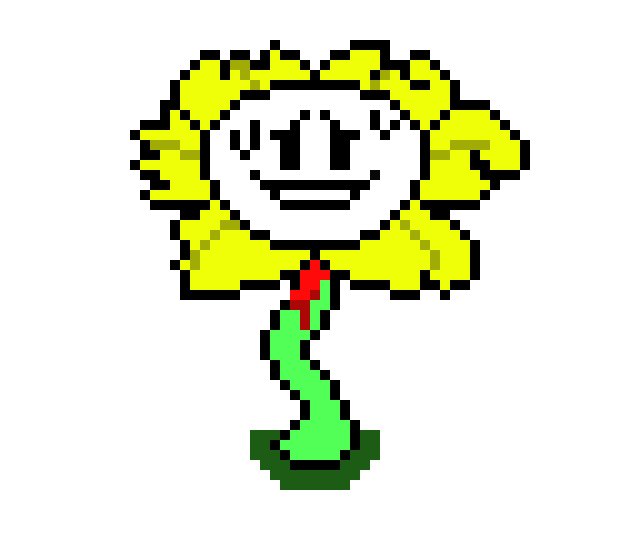 Underfell Flowey Sprite