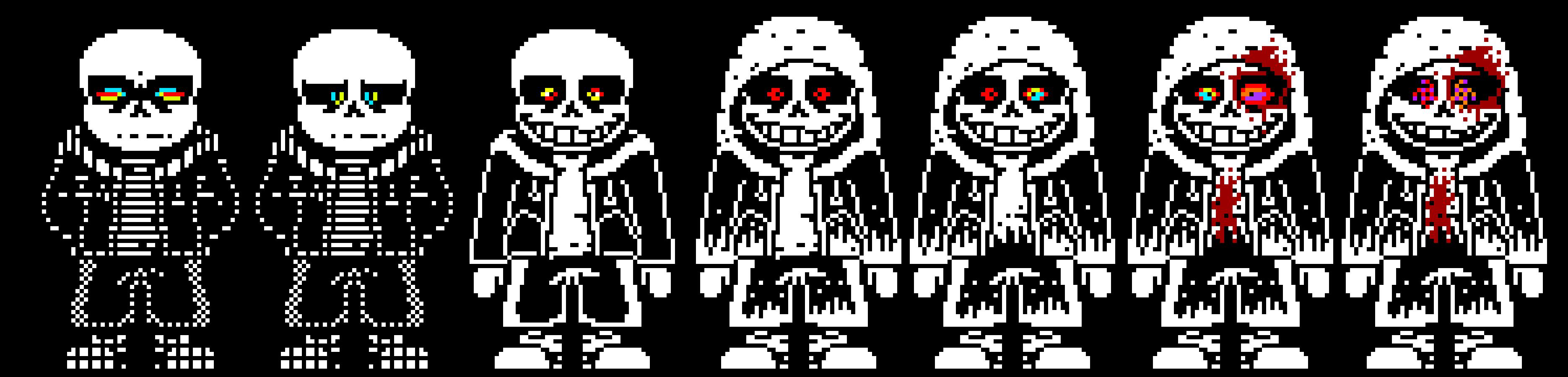 [2fbf6b] Anyways heres classic and dust sans for EOD