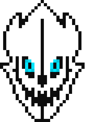 Tales Of Creativity gaster Blaster (Not shaded for Blasting animations)