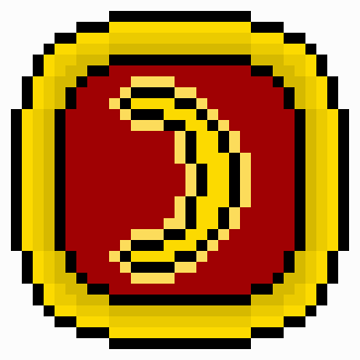 [9664c4] The Moon (Pagan Symbol)