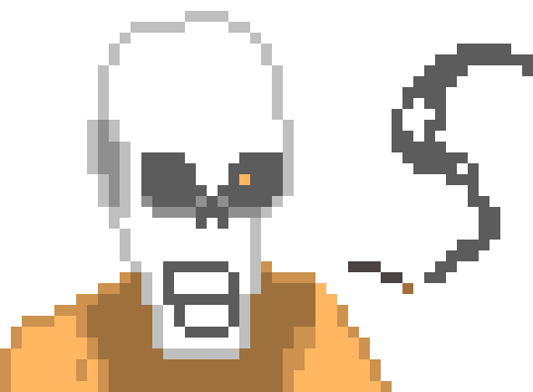 I SAID FUCK OFF. *He Walked Inside and slammed the door* MRGHPH...MRGHH..HMFGH... *Papyrus Seemed Like he was about to blow*